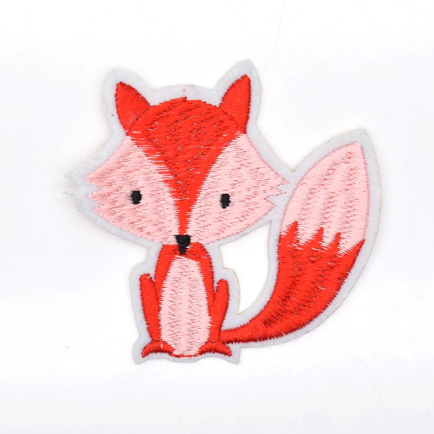 

2018 Special Offer Hot Sale 1pcs Fox Clothing Patch Iron On Cute Fabric Sewing Applique For Jacket Clothes Badge Diy Apparel