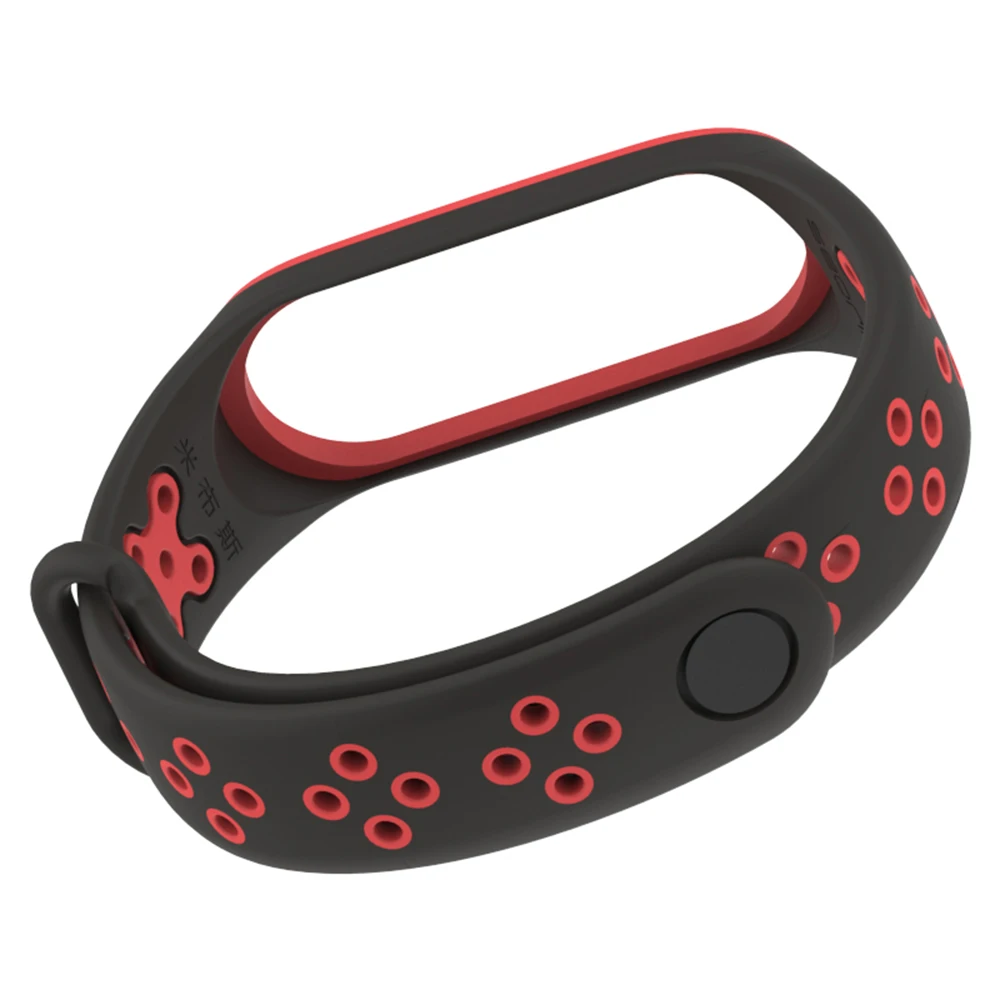 Умные аксессуары LEMFO для Xiaomi mi 3 Band ремешок сменный мужской t Sport Двойной Цветной