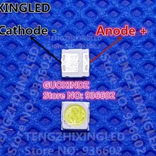 EVERLIGHT светодиодный фонарь высокой мощности светодиодный 1-2W 3030 6V холодный белый 130-155LM ТВ применение 62-123PUNC/F125160VM58SBF-T