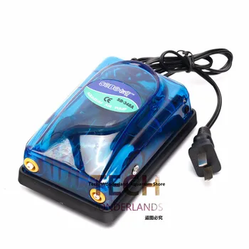 

Aquarium oxygen pump fish tank air pump ulter silent pump 2 outlets adjustable flow SOBO SB-248A/348A