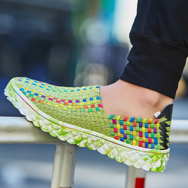 La Masaje Shoes Moda green Masculinos Al Calientes Black Venta Hombres Verano Shoes Trenzado De Del Shoes orange Colorido Aire Antideslizantes Libre N Casual Unisex Zapatillas Shoes Ocasional Ligero blue Shoes Shoes Aptesol purple pink Zapatos wRPtqxpFq