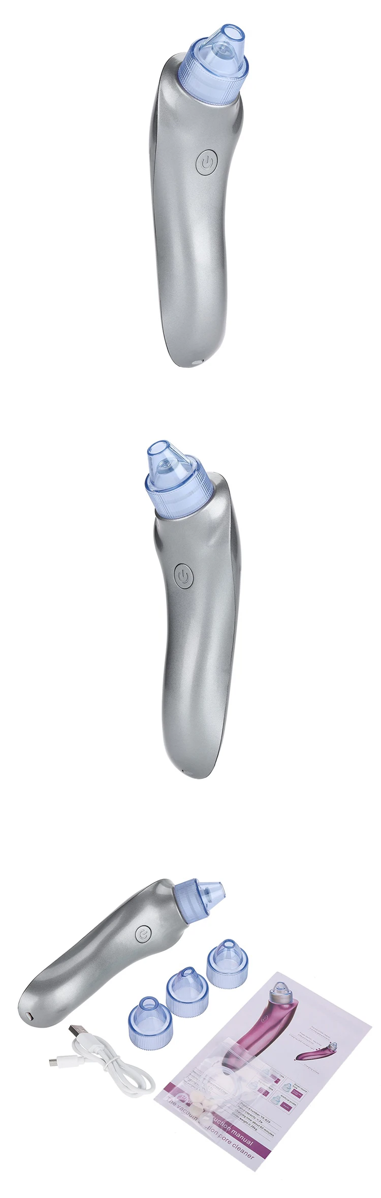 Vacuum Pore Cleaner Face Cleaning Blackhead Acne Removal Suction Black Spot Cleaner Facial Cleansing Cosmetology Face Machine3