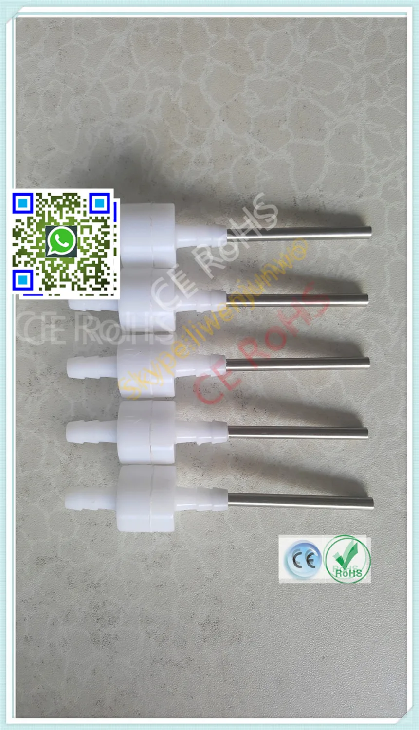 

OD 0.6mm 1.2mm 2mm 4mm 6mm 8mm 10mm filling nozzles for GFK-160 and GZL-50 GZL-80 liquid filling machine