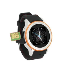 Низкая цена Andriod 4.4 Дешевые Smart Watch 5mp камеры Водонепроницаемый 3G GPS носимых гаджетов Водонепроницаемый Bluetooth Smart Watch