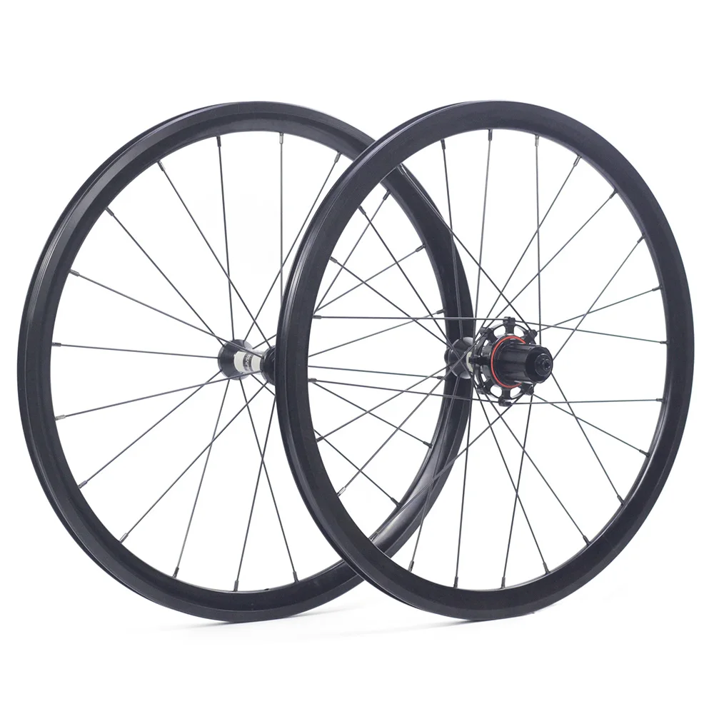 Silverock 2" 1 1/8" 451 406 сплав Minivelo колеса XR270 100 мм 130 мм обода V тормоза для складывания лежачего велосипеда мини velo колеса