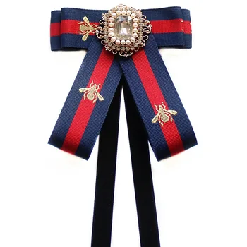 

Women BowTies girls Neck Tie for College Student Bank Hotel Staff Bow Tie multi-use Butterfly with ribbon shirt accessories