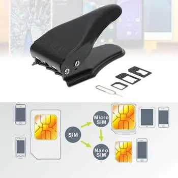 

Alloet 3 in 1 Universal SIM Micro Nano sim Card Cutter Complete Micro SIM Cutter For Sumsung Huawei Xiaomi Phones