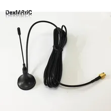 GSM 3g 4G маленькая присоска антенна OMNI автомобильная антенна с кабелем 1,5 м SMA Штекерный разъем