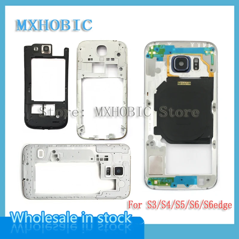 Сменный корпус для Samsung Galaxy S3 S4 S5 S6 edge i9500 i9505 G900f G920f G925f | Мобильные телефоны и