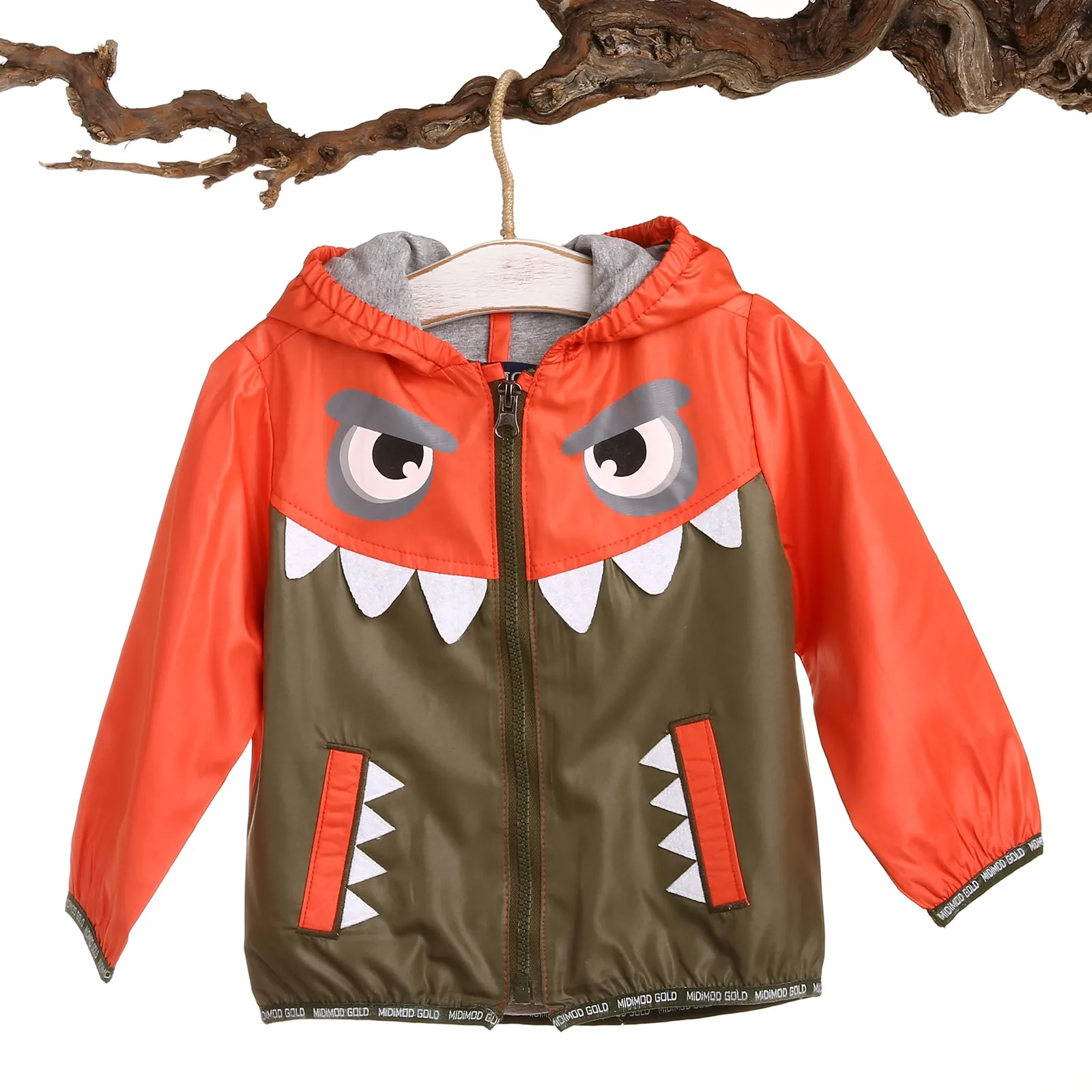 

ebebek Midimod Baby Boy Monster Water Repellent Children Raincoat