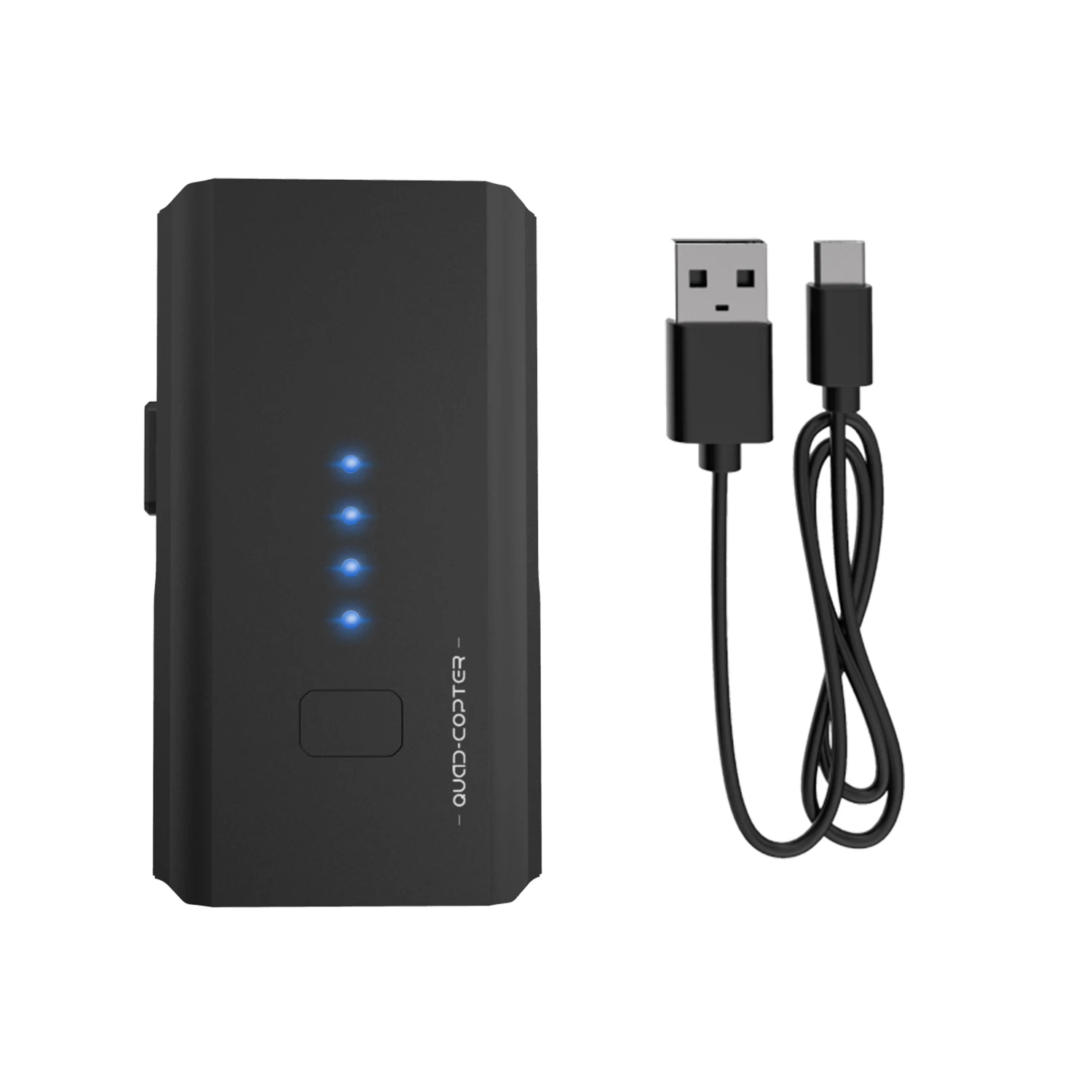 Перезаряжаемый литий полимерный аккумулятор DEERC 7 4 в 1200 мАч с USB кабелем для