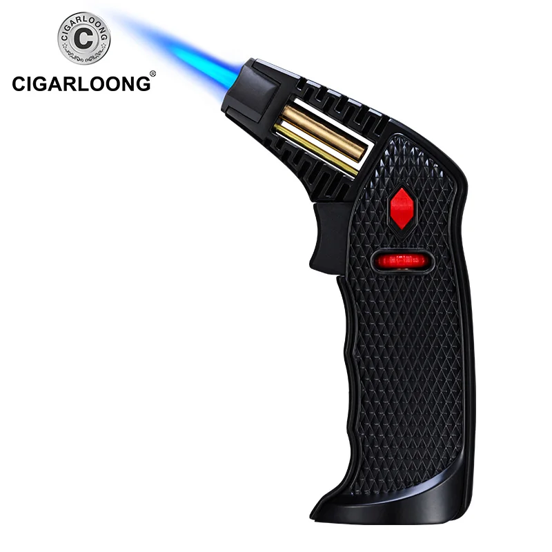 Cigar Lighters wholesale Straight Windproof Spray Gun large Lighter CB