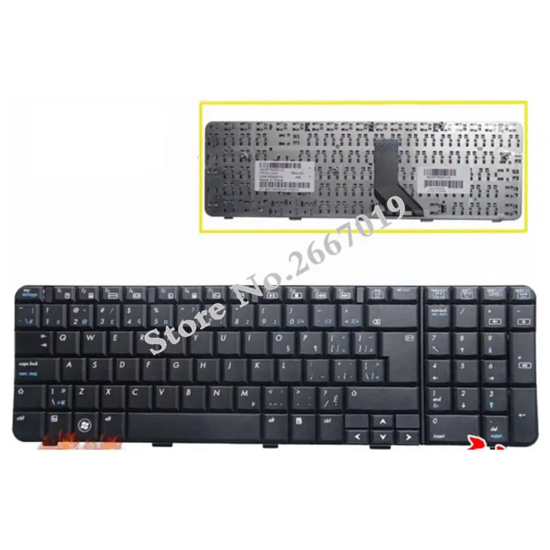 

CF новая клавиатура для ноутбука HP CQ71 G71, замена