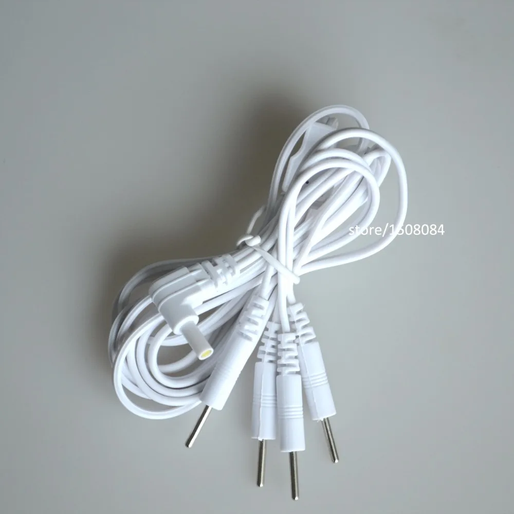 5Pcs Pin 2.35mm 4 in 1 Head Electrode Cable Line Connector Wire digital Tens Acupuncture Therapy Machine Needle Treatment Wire 5Pcs Pin 2.35mm 4 in 1 Head Electrode Cable Line Connector Wire digital Tens Acupuncture Therapy Machine Needle Treatment Wire