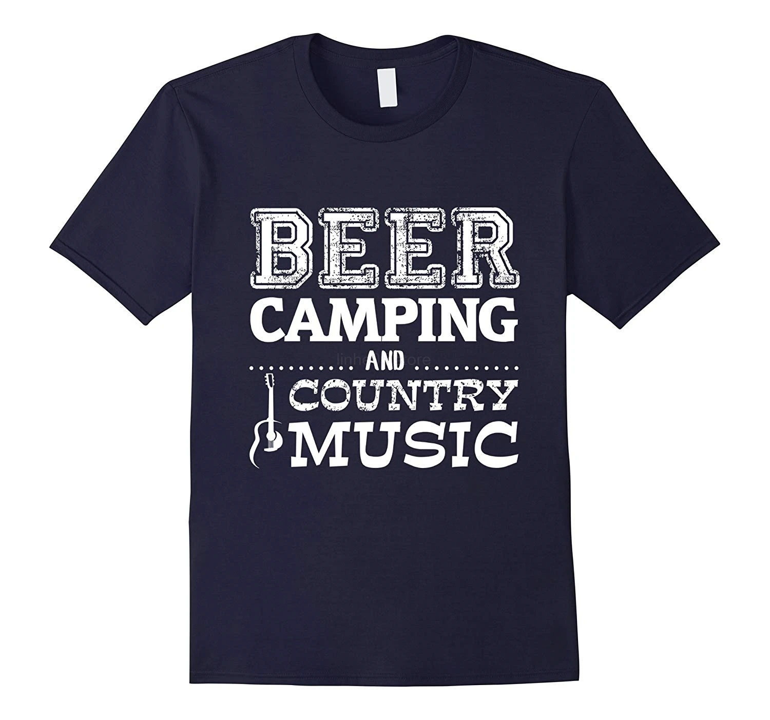 

GILDAN men shirt Beer Camping And Country Music T-Shirt Men's Short Sleeve T-Shirt Streetwear tees