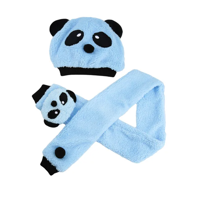 Lovely Panda Hats Baby Caps Kids Gorro Winter Cap Children Beanie Warm