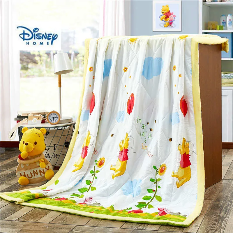Disney winnie thin comforter постельное белье с 3d принтом летнее одеяло для мальчиков