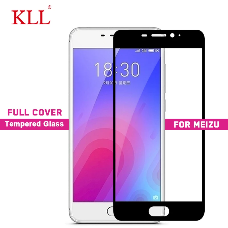 

9H Full Cover Tempered Glass for Meizu X8 V8 Note 8 M6 Note M6S Screen Protector for Meizu M5 M5S Meilan 6 6T S6 Note 6 E3 Glass