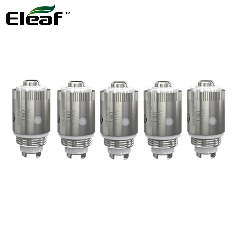 5 шт./лот Eleaf GS Air S 1.6ohm головки принимает SS316L Материал электронная сигарета