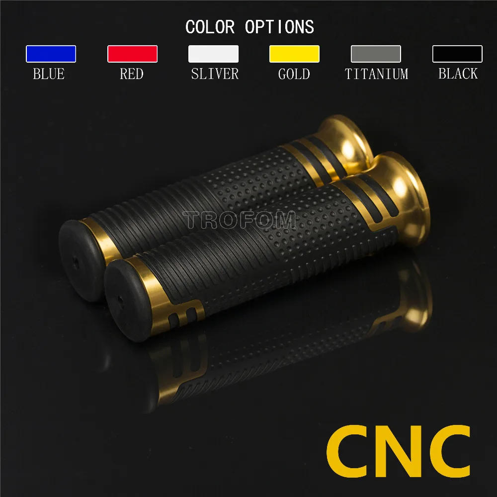 

Universal Motorcycle Hand Grips Handle Rubber Gel for Honda Kawasaki Ducati Aprilia vespa Piaggio Benelli 600 Yamaha Suzuki ATV