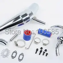 Rovan LT грузовик молчание tunepipe выхлопной трубы для 1/5 масштаба Losi 5IVE-T 87071