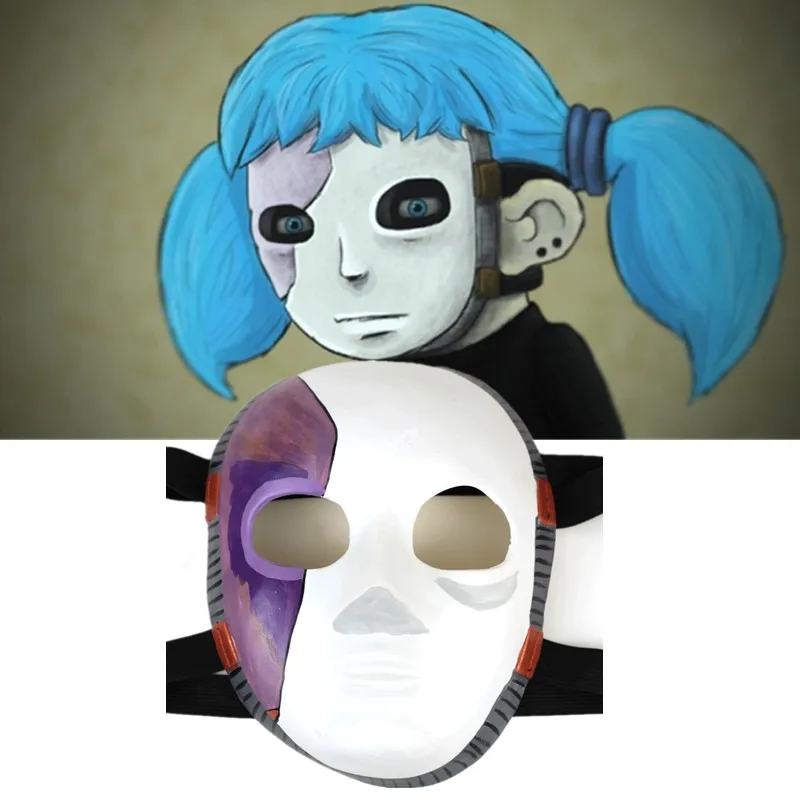

Sally Face Game Masks Cosplay Masque Halloween Latex Cosplay Costume Props