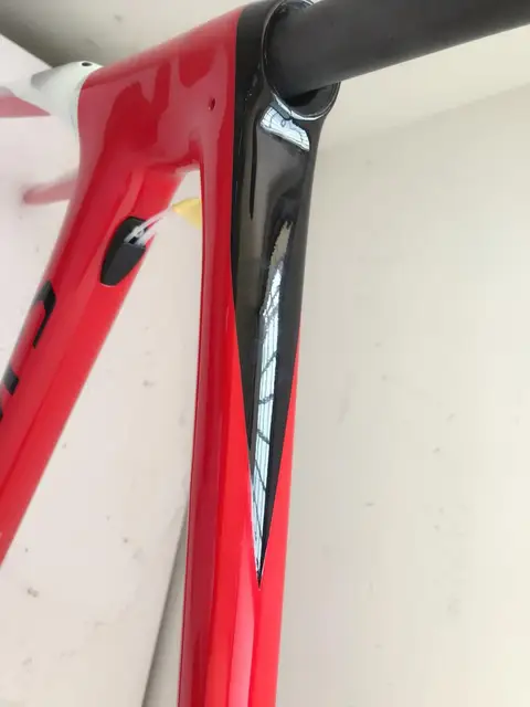 $US $699.00 2019 style red black carbon frame SL6 disc racing carbon frame T1100 UD glossy or v breaks SL6 road