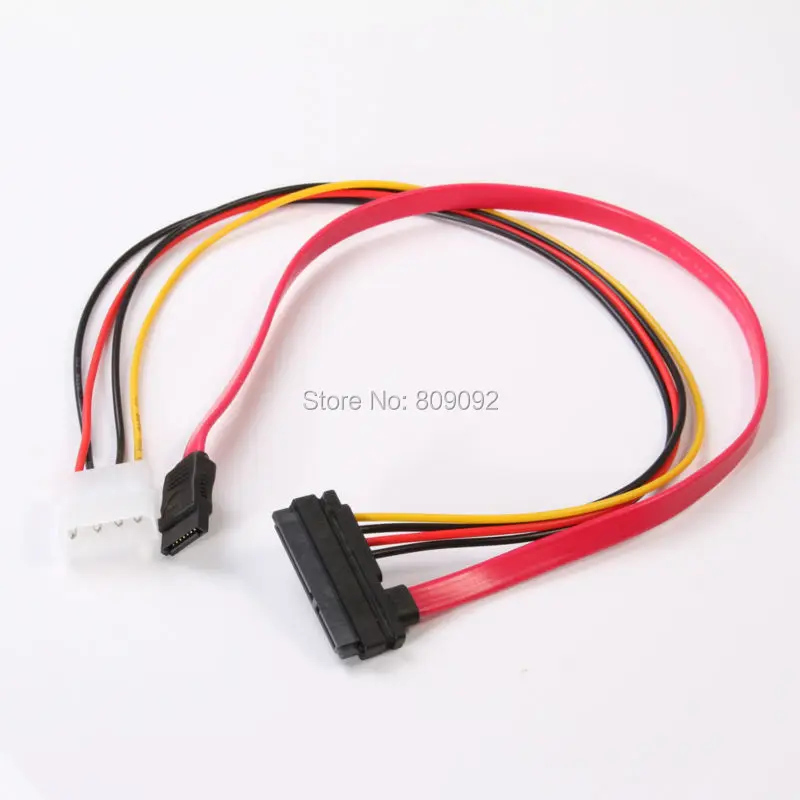 15+7 22Pin Power Data Sata to 4 Pin IDE Power SATA Data Hard Connector