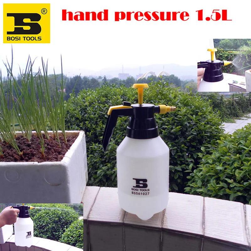 

Free shipping BOSI 1.5L Pressure Sprayer Garden Plant Water Spray