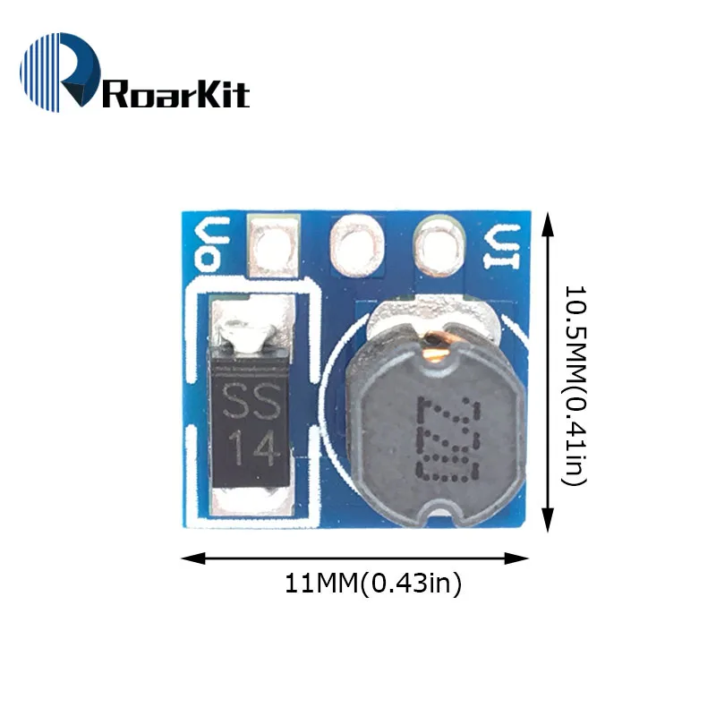 0,9-5 в до 5 В DC-DC Повышающий Модуль питания Преобразователь напряжения 1,5 в 1,8 в 2,5 в 3 в 3,3 В 3,7 в 4,2 в 5 В