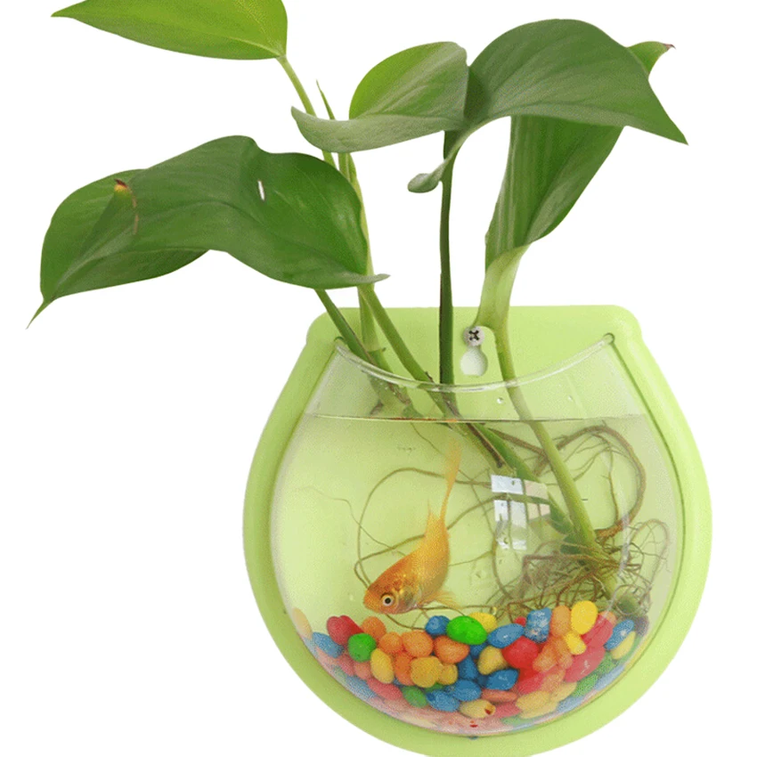 Fish Aquatic Pets Metermall Self Cleaning Plastic Fish