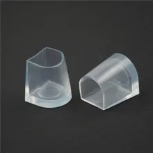 1 пара, силиконовый каблук-шпилька для латинских танцев, чехлы для танцев, протекторы для обуви на высоком каблуке, Нескользящие, высокий каблук, для свадебной обуви, 3 размера