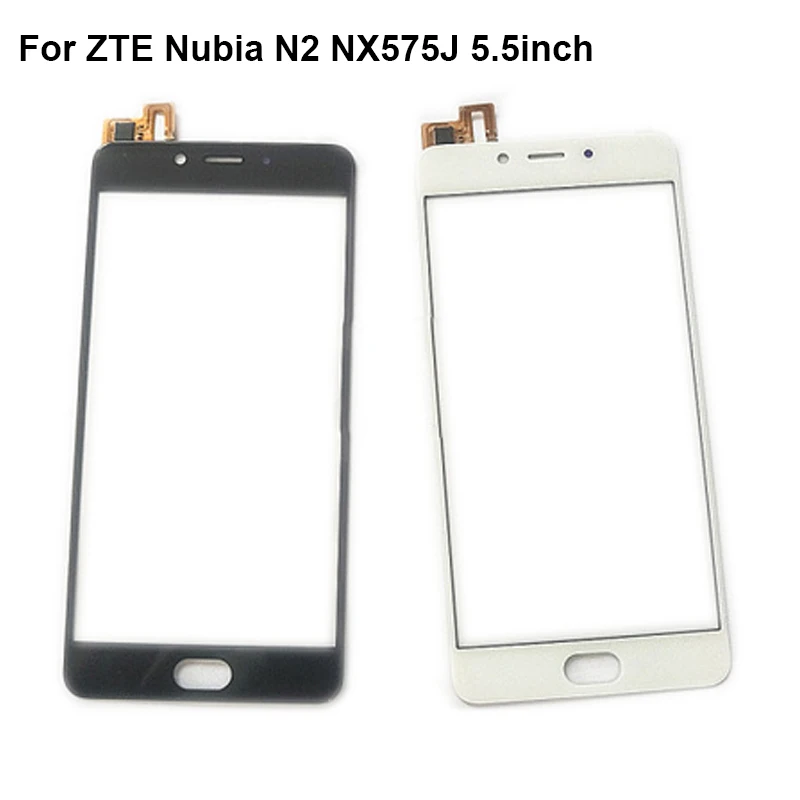2 шт. 5 дюйма для ZTE Nubia N2 NX575J кодирующий преобразователь сенсорного экрана в сборе N