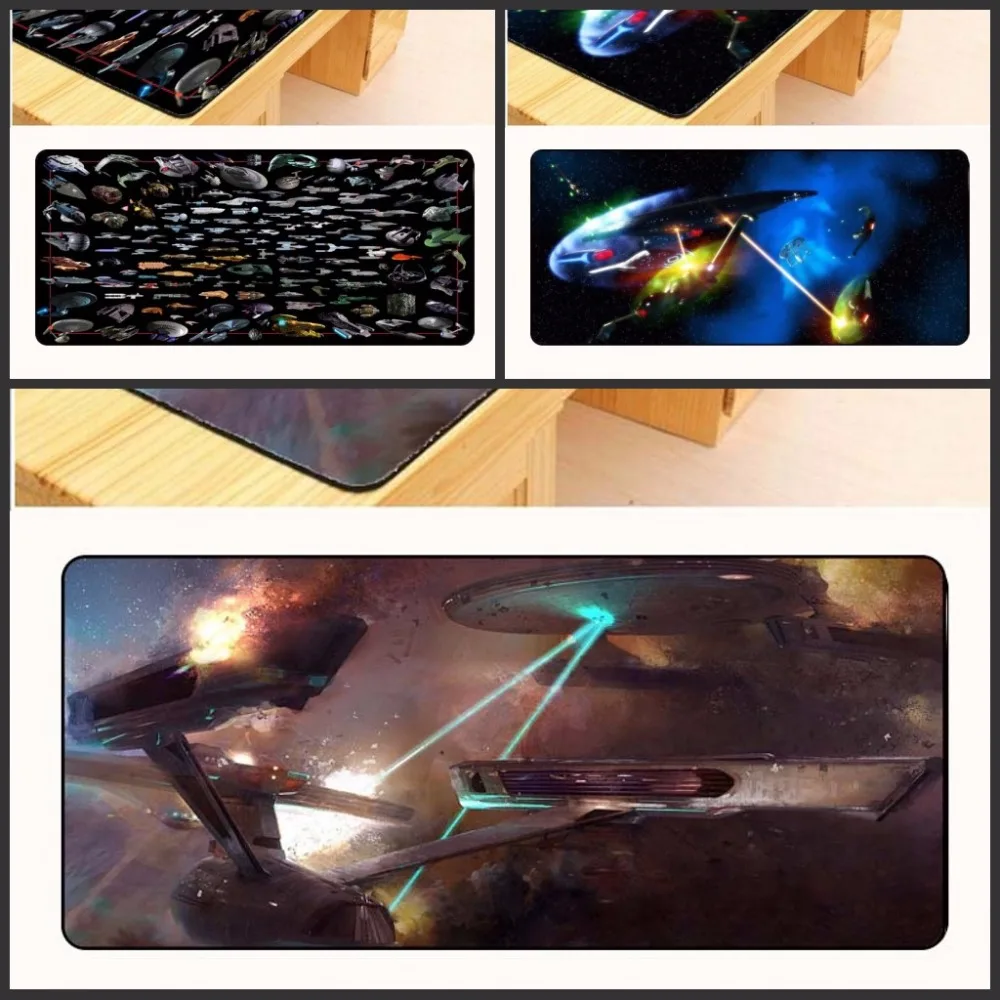 Yuzuoan Wholesale Star Trek Computer Gaming Mouse Pad Gamer Play Mat