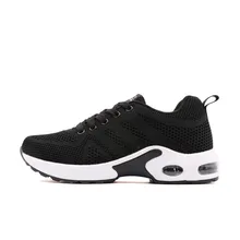 Летняя дышащая обувь Air Подушки Кроссовки Спортивная обувь студенток повысить подошва Кроссовки для Для женщин Training Обувь