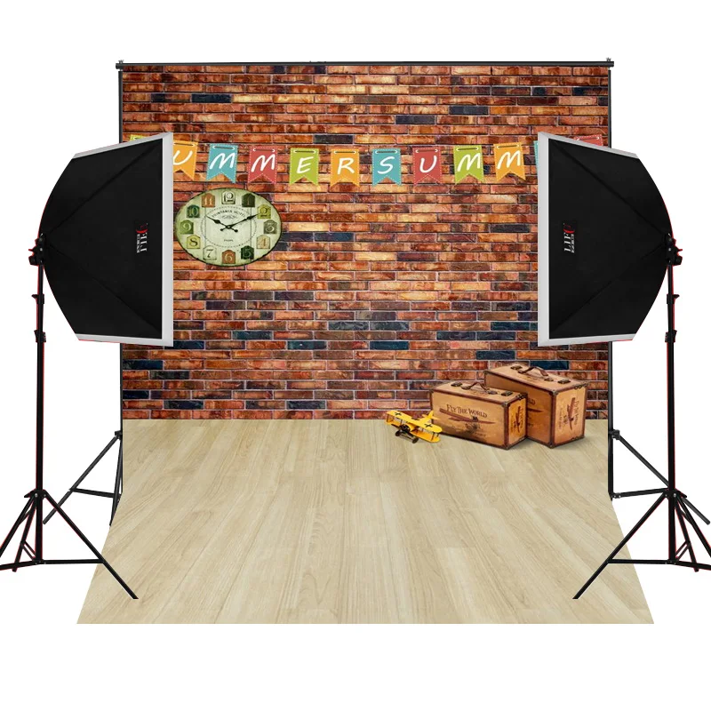 Желтый игрушка самолет живописные для детей фото камеры fotografica Studio винил