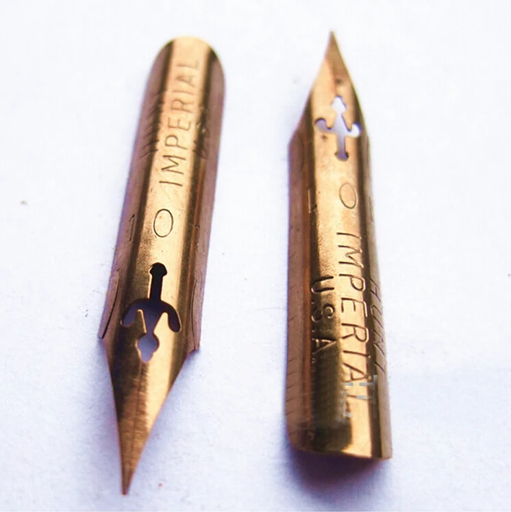 2nibs/lot imperial copperplate script calligraphy pen nibs high quality