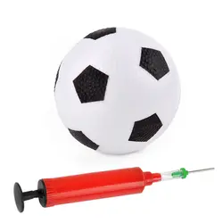 Новое поступление 12 см Крытый мини-футбол игрушки с Надувное Высокое качество детские мягкие Футбол мяч дети подарки на день рождения 2