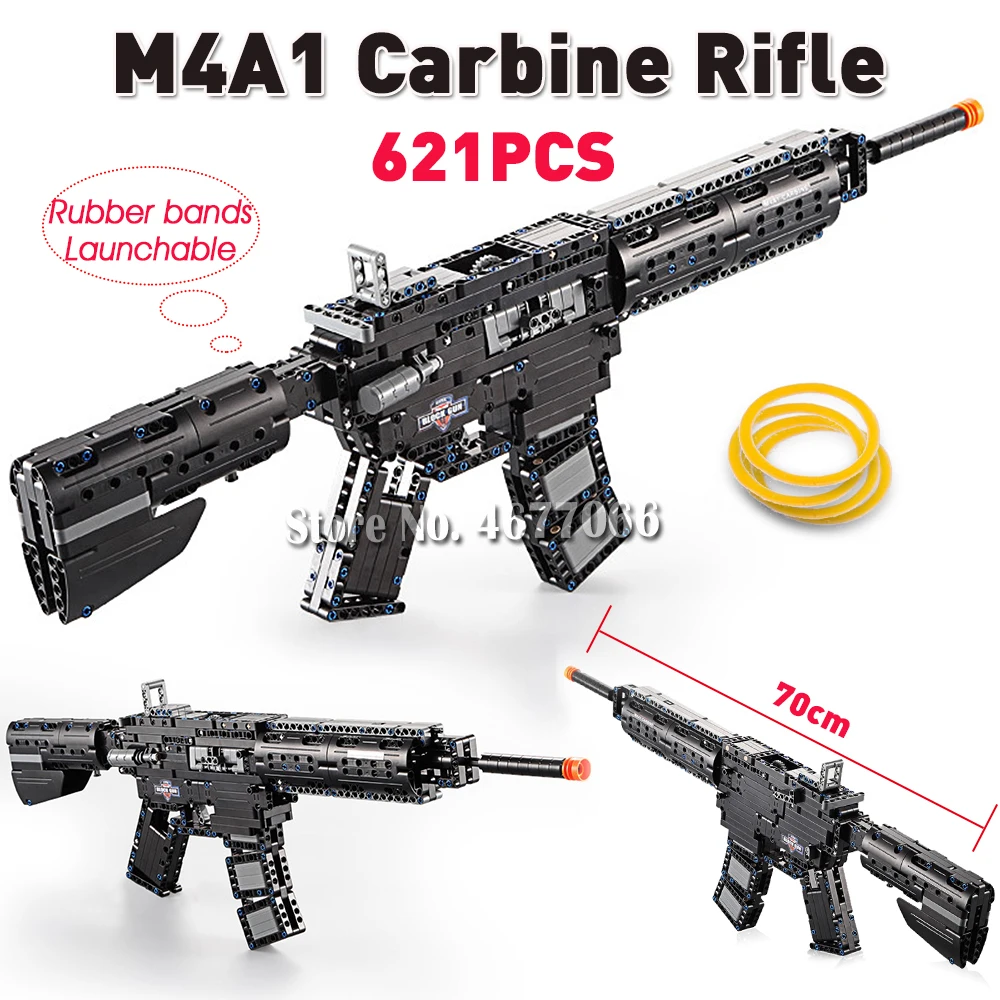 Конструктор cada technic gun игрушечные модели и строительные игрушки игрушечный