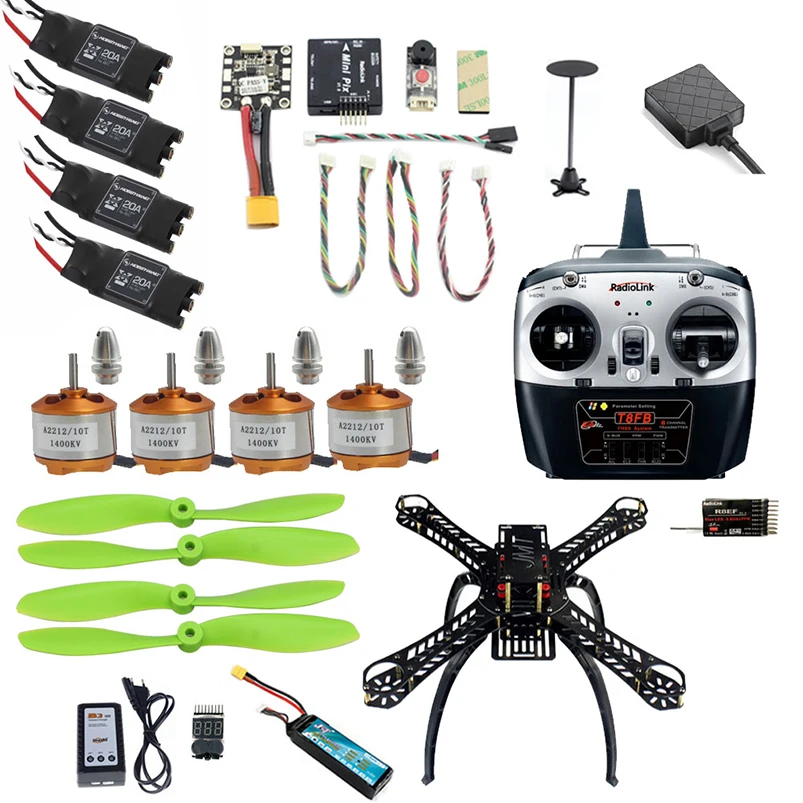 

JMT 310 Mini RC Drone 2.4G 8CH Unassemble DIY Hexacopter FPV Upgradable With Radiolink Mini PIX M8N GPS Altitude Hold Module