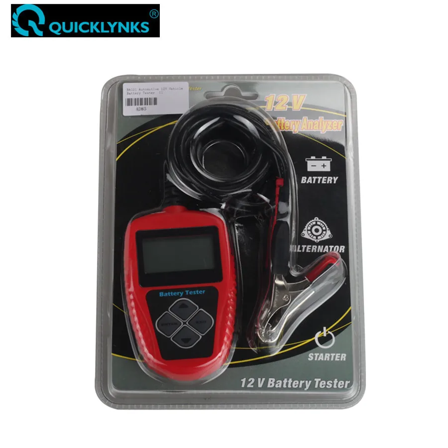 QUICKLYNKS BA101 Automotive 12V Vehicle font b Battery b font Tester BA101 font b Battery b