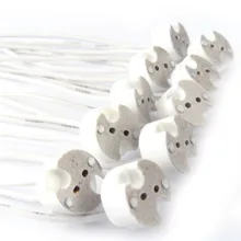 10 шт./лот, MR16 MR11 GU5.3 G5.3 основание светильника соединительный кабель с разъемом кабеля, MR16 адаптер для цоколя лампы MR16 ламповая арматура для фиксации держателя 10 см кабель силиконовый