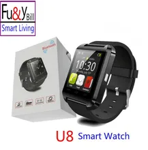 New Fashion U8 Bluetooth Smart Watch Mobile Phone Sync Bluetooth Phone Call Step Motion Smart