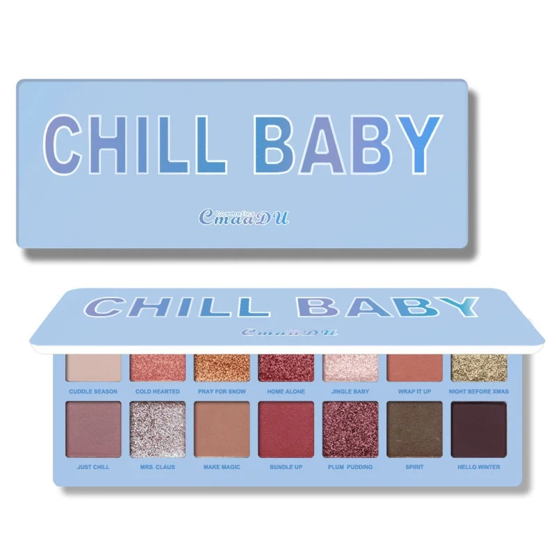 

14 Colors Matte Eyeshadow Palette Lasting Cosmetics Shimmer Eye shadow Professional Makeup Beauty Set Dropshipping Hot