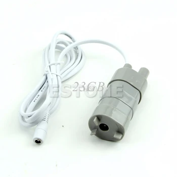 

Submersible Motor Water Pump DC12V 1.2A Micro 14L/Min 600L/H 5M JUN26_25