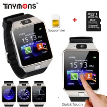 10 шт./лот,, Bluetooth DZ09, умные часы, вызов/SMS, sim-карта, камера, умные наручные часы для телефона, умные часы, PK GT08 A1