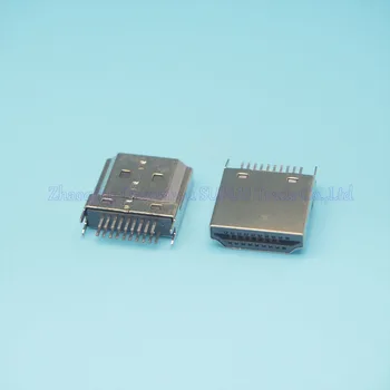 

100pcs/lot HDMI male plug HD Connector sockect 1.6MM spacing for HD equipment Free shipping