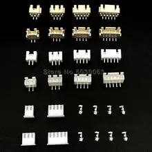 XH 2.54 milímetros XH2.54 2/3/4/5/6/7-16p Flexão/ agulha reta Horizontal/Vertical SMD Kit Conector do Fio do Terminal/Habitação/Pin Header