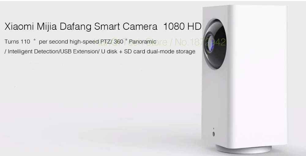 Оригинальная Xiaomi Mijia Dafang умная камера 1080p HD Xiaofang интеллектуальная безопасность wifi IP Cam Nightshot 120 градусов широкий угол обзора