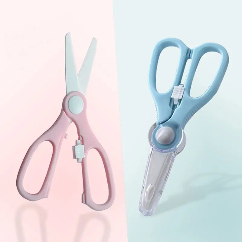 Anti rust Ceramic Kitchen Scissors High Quality Ceramic Material Blade